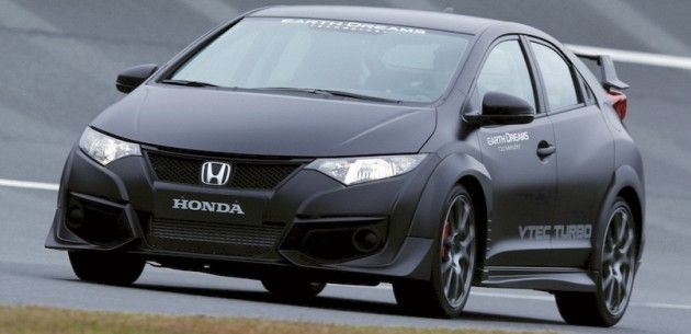 YENİ 2014 HONDA CİVİC TYPE R ORTAYA ÇIKTI