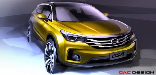 YEN SUV; GAC GS4'ÜN LK GÖRÜNTÜLER